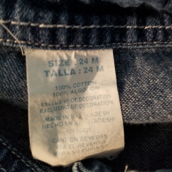 Girl's soft jean jacket - Picture 2 of 2